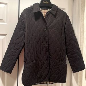 Brand new Burberry Diamond Quilted Black Jacket